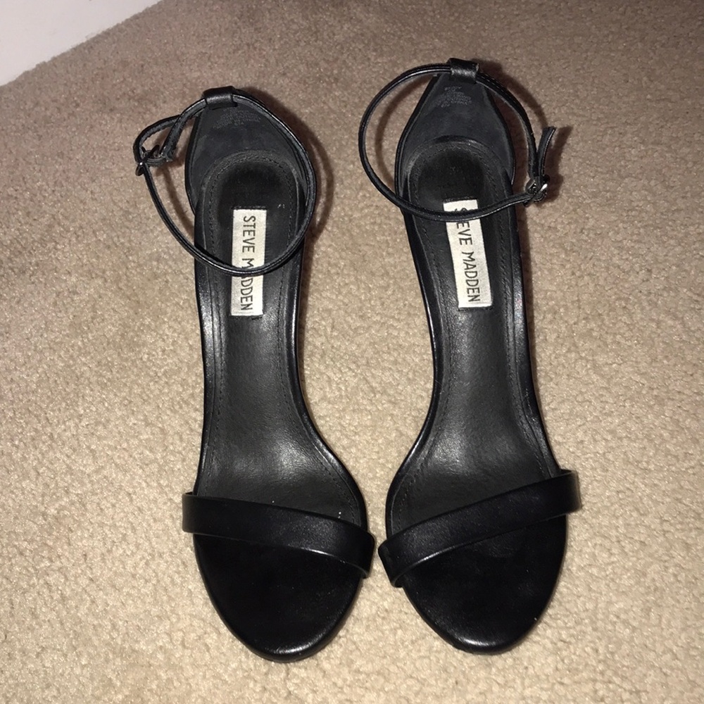 Steve Madden Angelina Black Heels